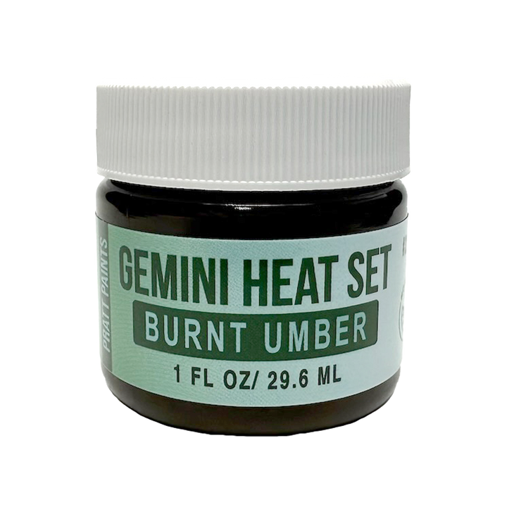 Burnt Umber, Gemini Heat Set paint, Compares to Genesis heat set paint