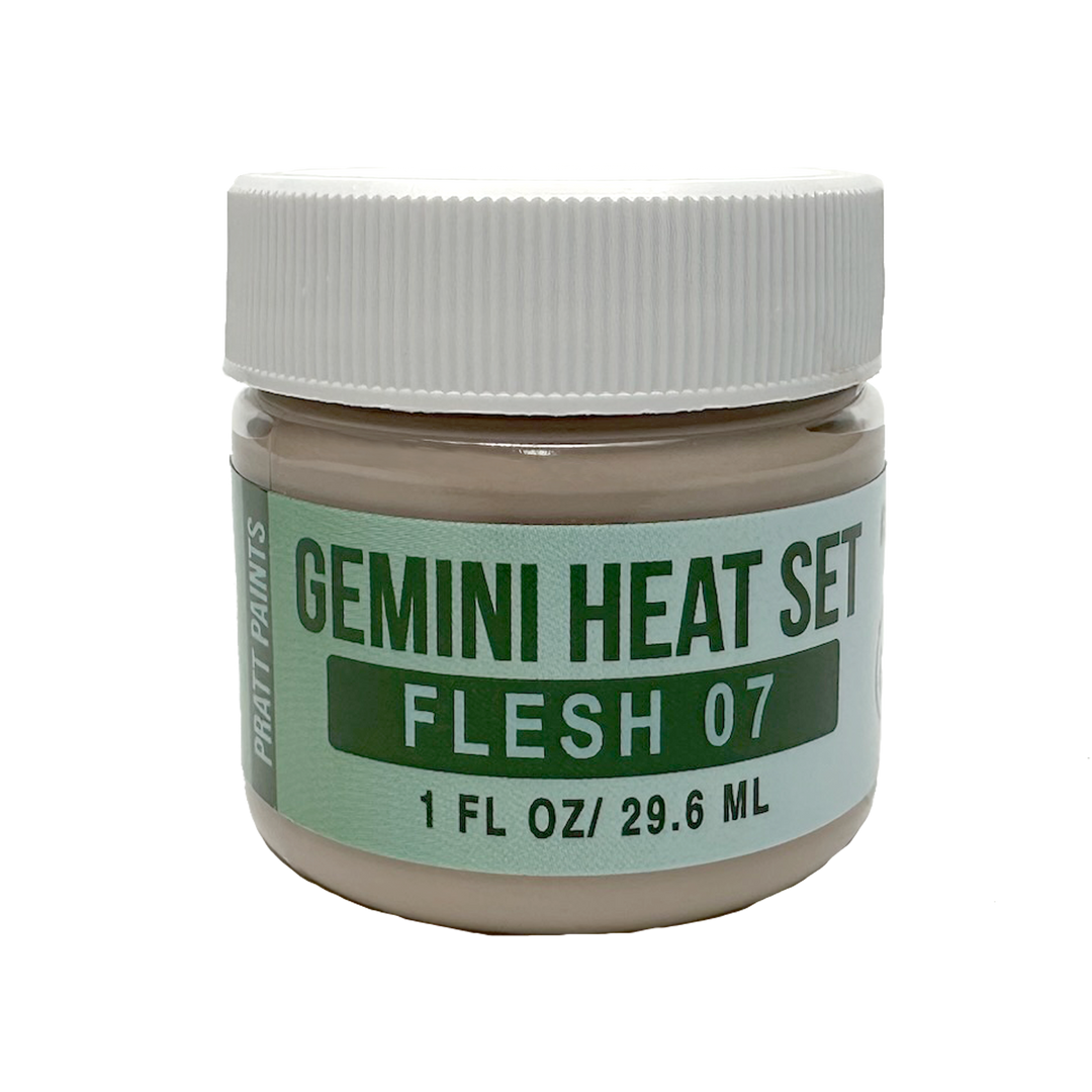 Flesh paint, Flesh 07, Gemini Heat Set paint, Compares to Genesis heat set paint