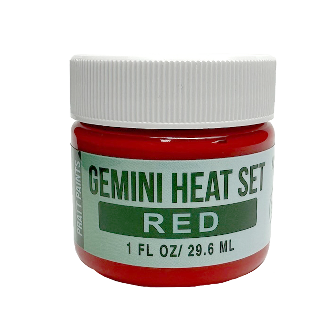 Red, Gemini Heat Set paint, Compares to Genesis heat set paint
