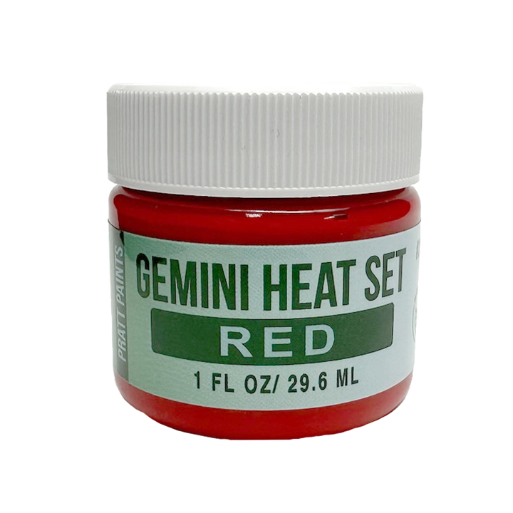 Red, Gemini Heat Set paint, Compares to Genesis heat set paint