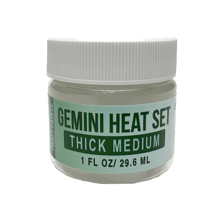 Thick Medium, Gemini Heat Set paint, Compares to Genesis heat set paint