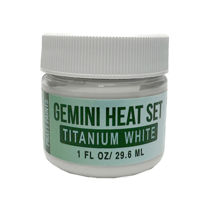 Titanium White, Gemini Heat Set paint, Compares to Genesis heat set paint