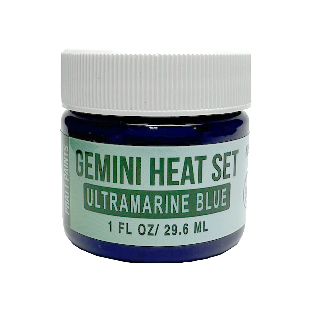 Ultramarine Blue, Gemini Heat Set paint, Compares to Genesis heat set paint