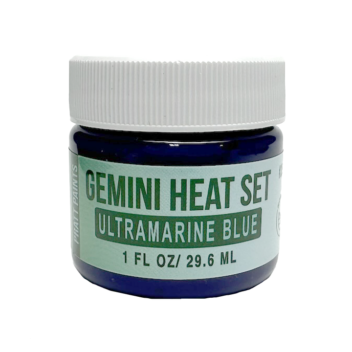 Ultramarine Blue, Gemini Heat Set paint, Compares to Genesis heat set paint