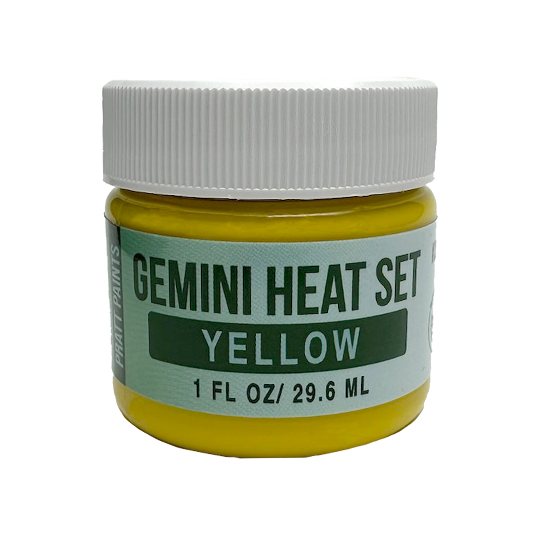 Yellow, Gemini Heat Set paint, Compares to Genesis heat set paint