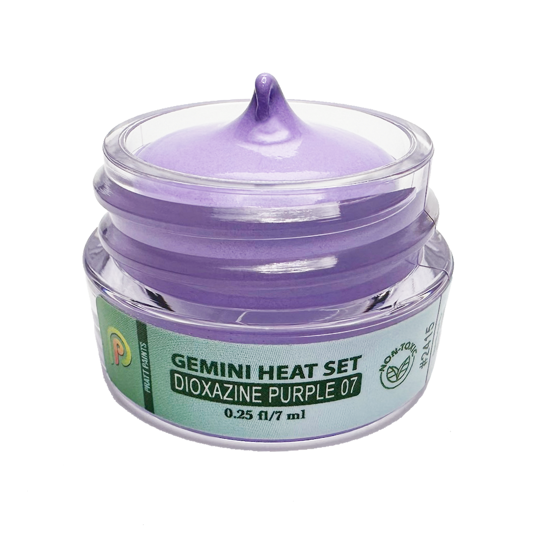 Dioxazine Purple, Gemini Heat Set paint, Compares to Genesis heat set paint