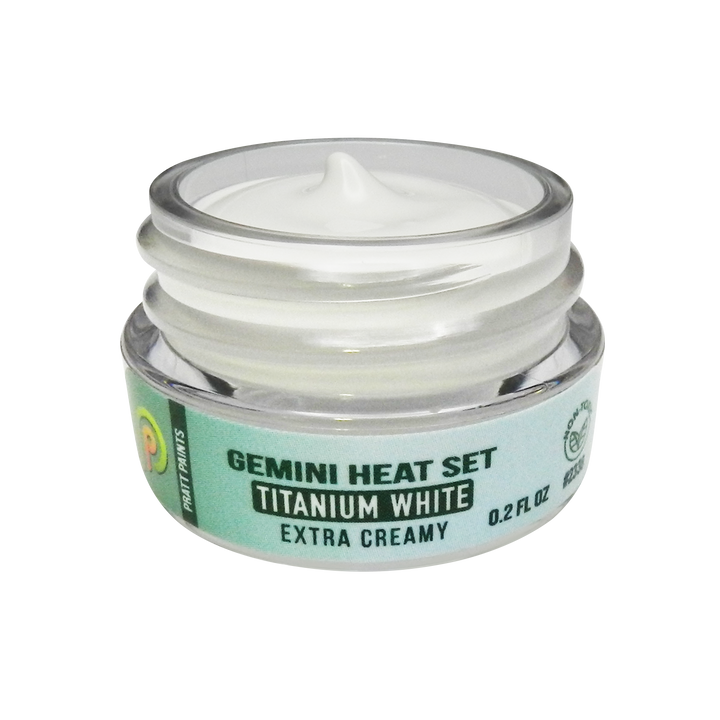 Titanium White, Gemini Heat Set paint, Compares to Genesis heat set paint