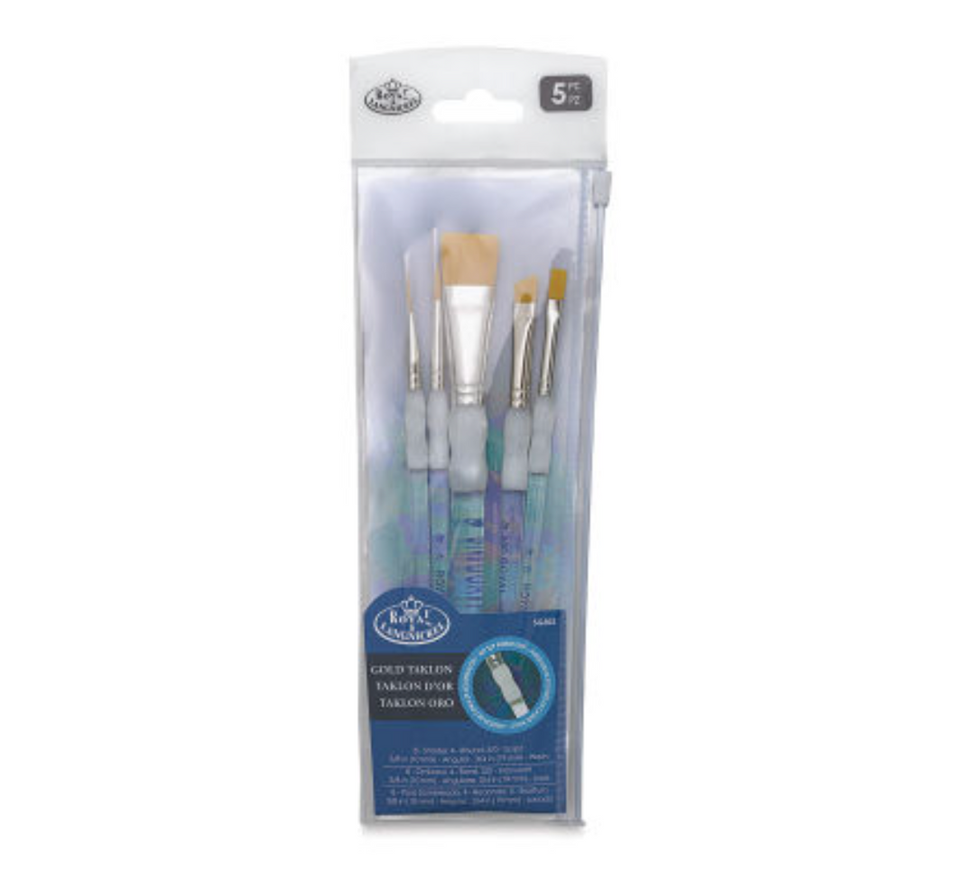 Soft, Beginner, Set of 5, Paint Brush
