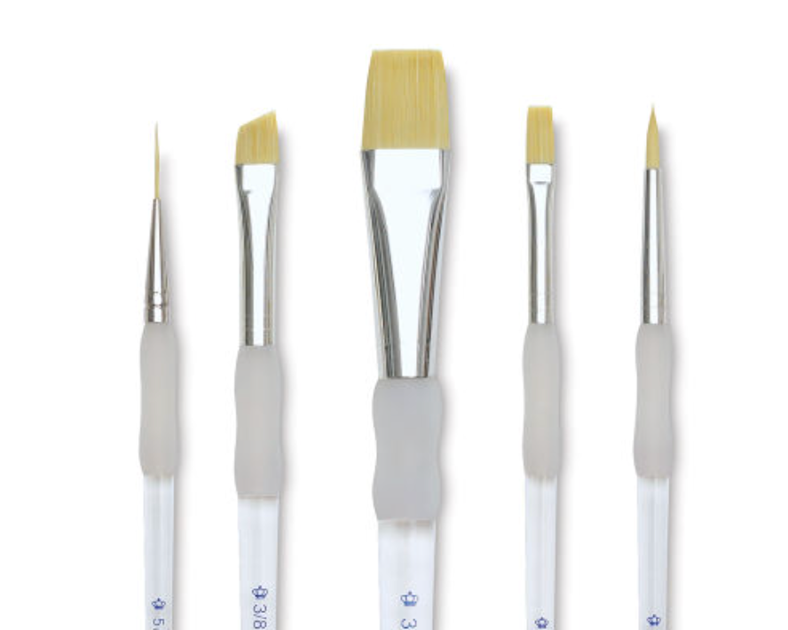 Soft, Beginner, Set of 5, Paint Brush