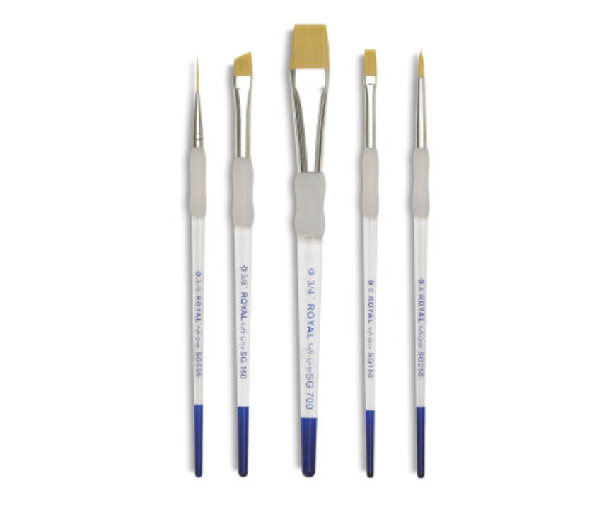 Soft, Beginner, Set of 5, Paint Brush